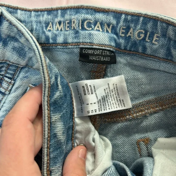 Distressed Blue Jeans - Picture 3 of 3